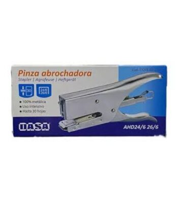 ABROCHADORA DASA PINZA 24/6  26/ P/ 30 HJS LIBRERIA