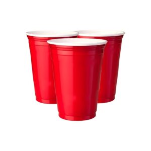 VASO 500 CC ROJO x 50 u