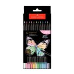 COLORES FABER CASTELL SUPER SOFT PASTEL x 12