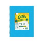 CUADERNO 21x27 EXITO C/ESP RAYADO x 60 hjs CELESTE