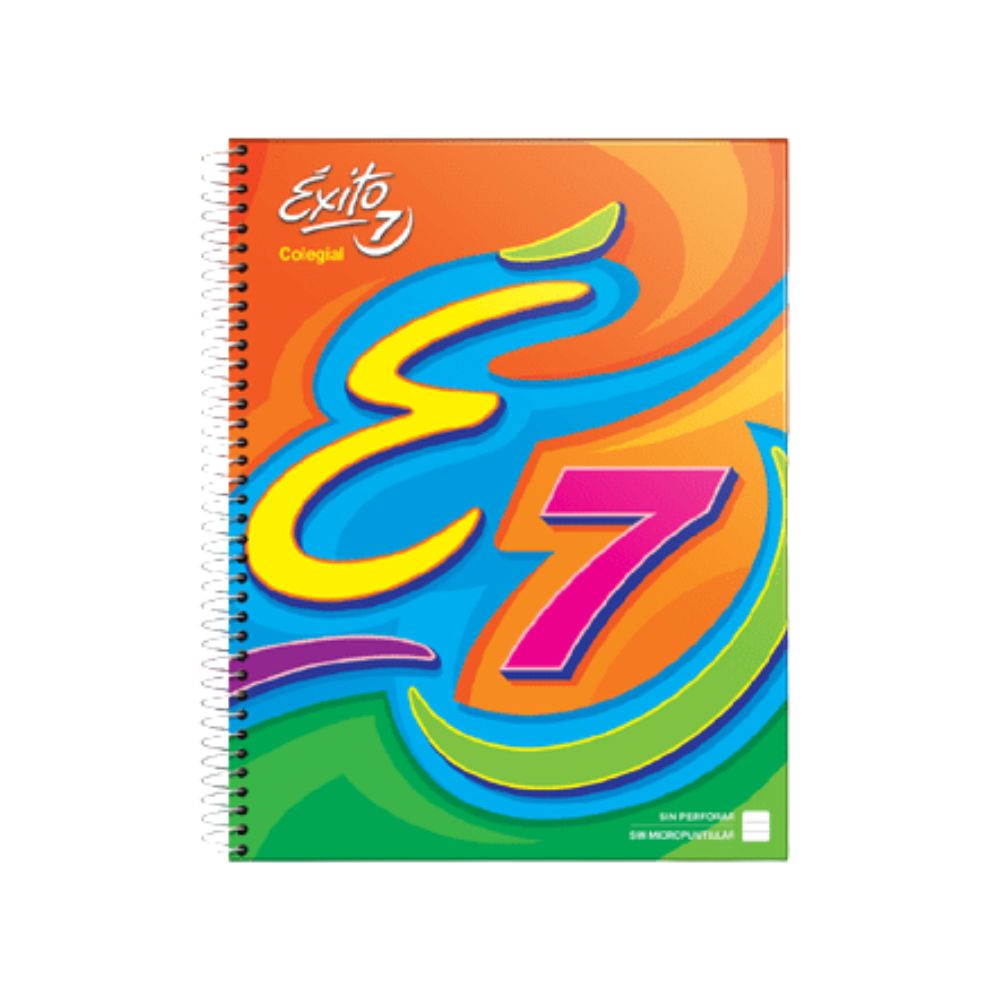 1367_0 CUADERNO 21x27 EXITO C/ESP RAYADO x 100 hjs E7 - Imagen 1