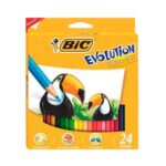 COLORES BIC EVOLUTION x 24