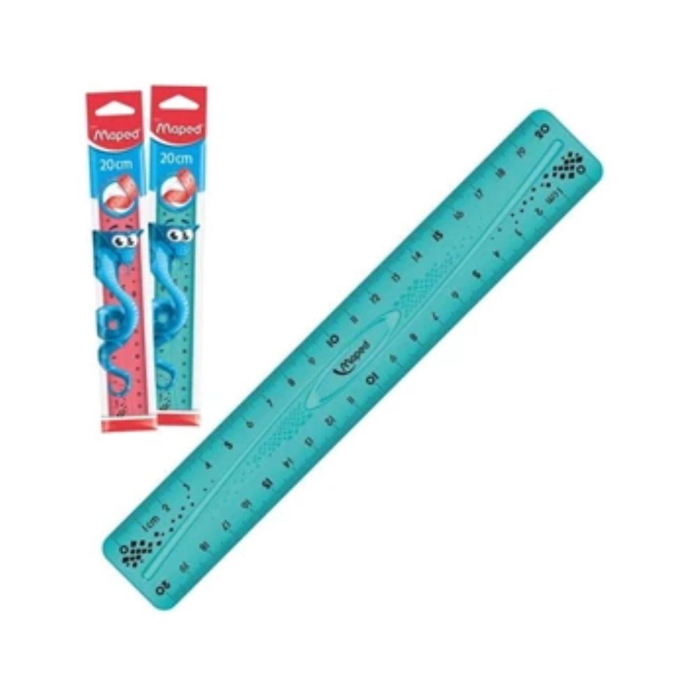 1413_1 REGLA MAPED FLEXIBLE TWIST 20 CM - Imagen 1