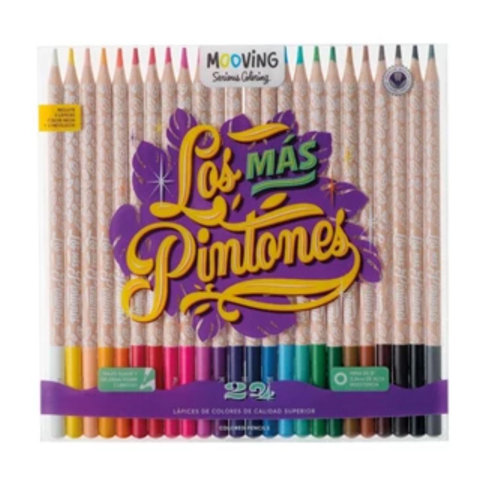 1774_0 COLORES MOOVING COLORING x 24 - Imagen 1