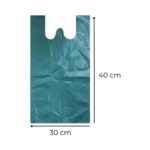 BOLSA CAMISETA BAJA DENS 30*40- 30 mic