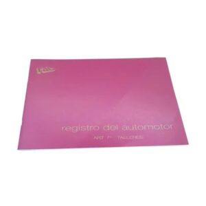 REGISTRO DEL AUTOMOTOR (TALLERES) 2319