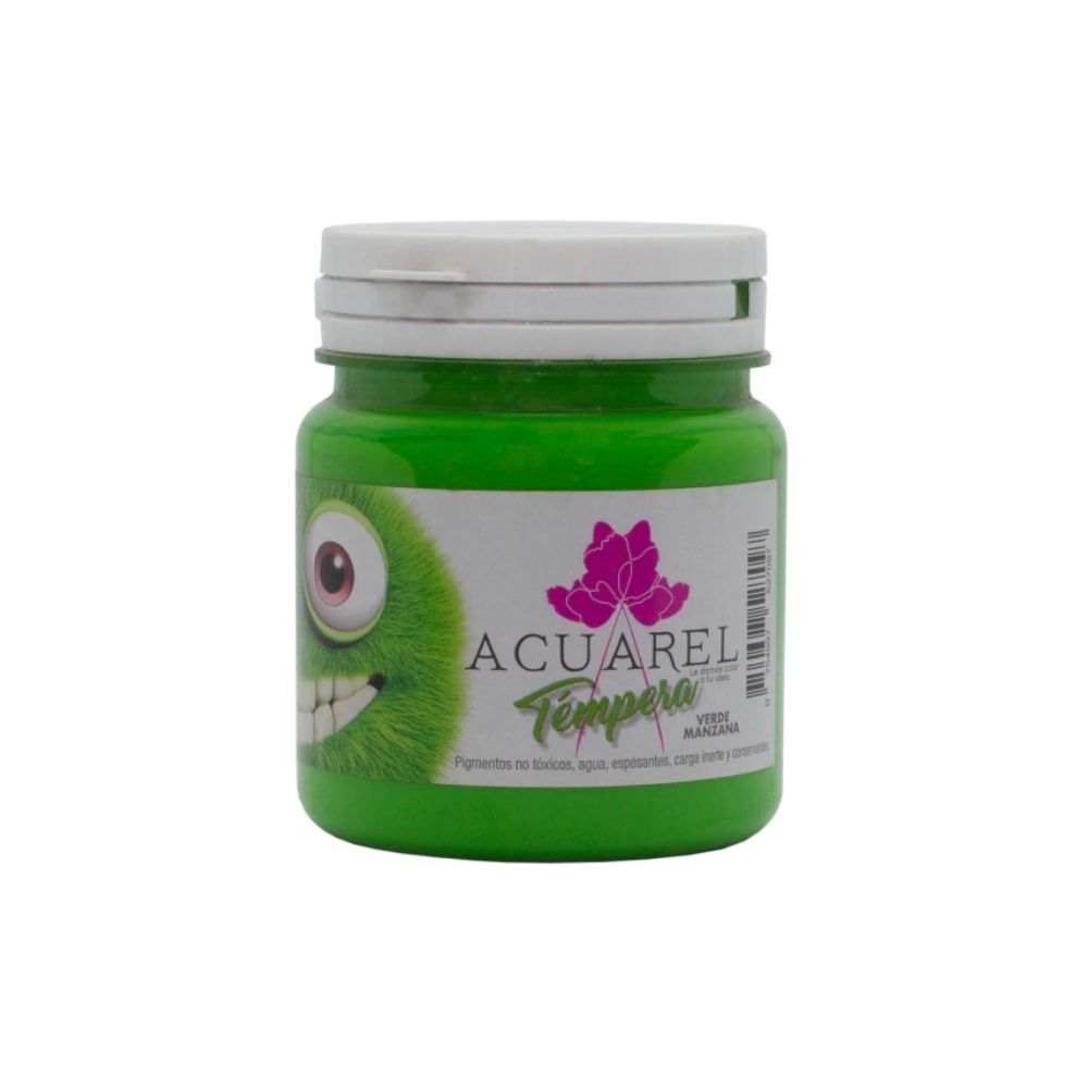 2156_1 TEMPERA ACUAREL VERDE CLARO 250 g - Imagen 1