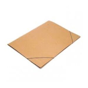 CARPETA C/ELASTICO DOBLE OFICIO KRAFT
