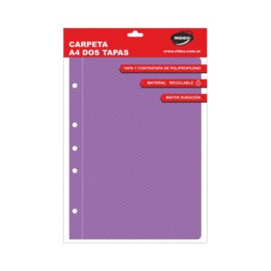 CARPETA RIDEO A4 2 TAPAS
