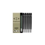 CARTUCHO PARKER QUICK FLOW PLUMA AZ/NEGRO
