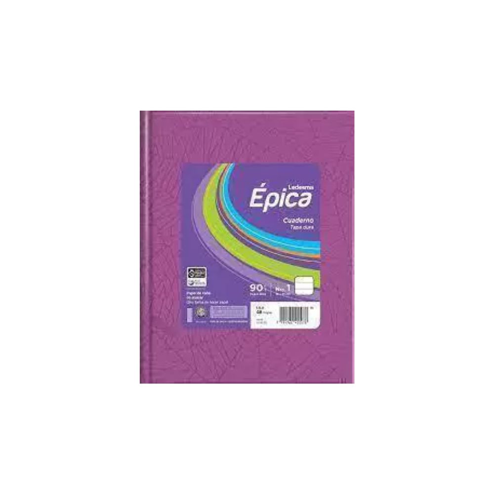 247_0 CUADERNO N°3 EPICA 48 hjs LILA - Imagen 1