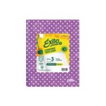 CUADERNO N°3 EXITO 48 hjs LUNARES LILA