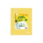 CUADERNO N°3 EXITO 48 hjs LUNARES AMARILLO