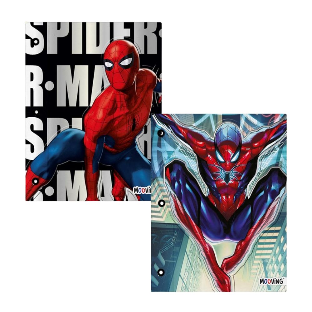 2699_0 CARPETA N°3 MOOVING SPIDERMAN - Imagen 1