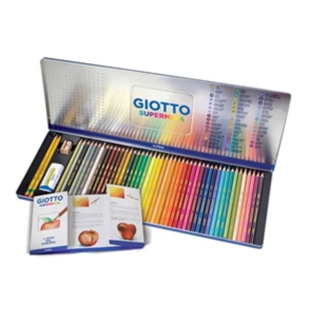 272_0 COLORES GIOTTO SUPERMINA 3.8 EN BOX DE LATA x 50 - Imagen 1