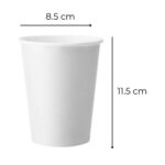 VASO POLIPAPEL BLA 12 OZ