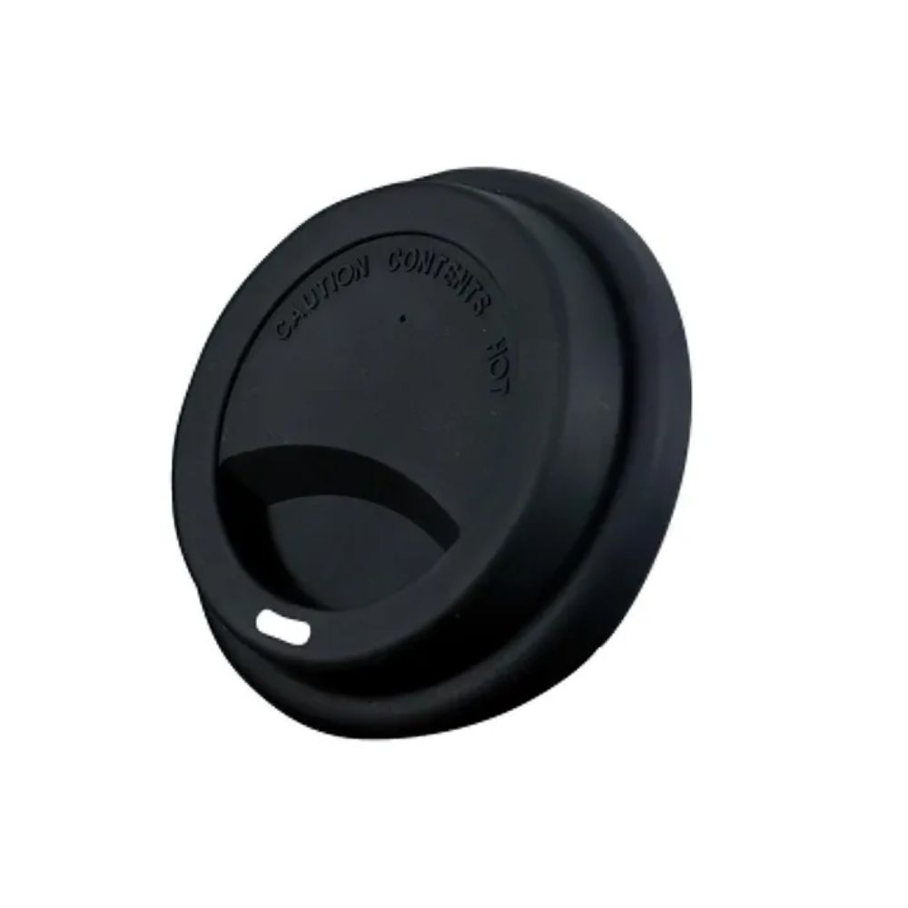 2786_1 TAPA VASO POLIP NEGRO 12 OZ - Imagen 1