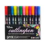 MARCADORES OUTLINEPEN METALIZADOS x 12