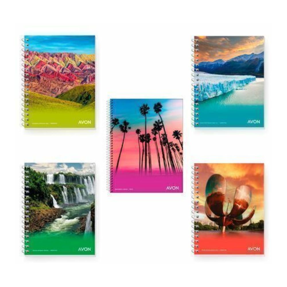 290_0 CUADERNO 16x21 AVON C/ESP RAY x 46 hjs - Imagen 1