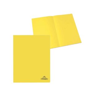 CARPETA CARTULINA CARATULA OFICIO AMARILLO
