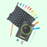 SET ESCOLAR FOOTY C/ BOLIGRAFO MINI GEL x 10 - Imagen 2
