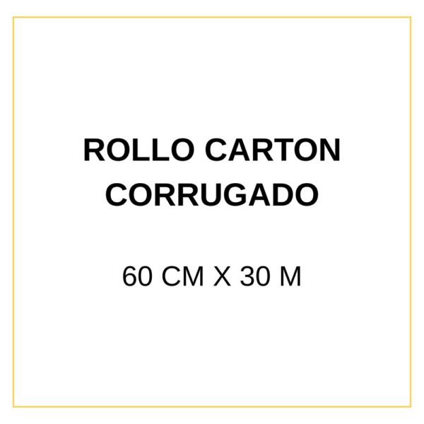 ROLLO CORRUGADO 60 cm X 30 mts - Imagen 2