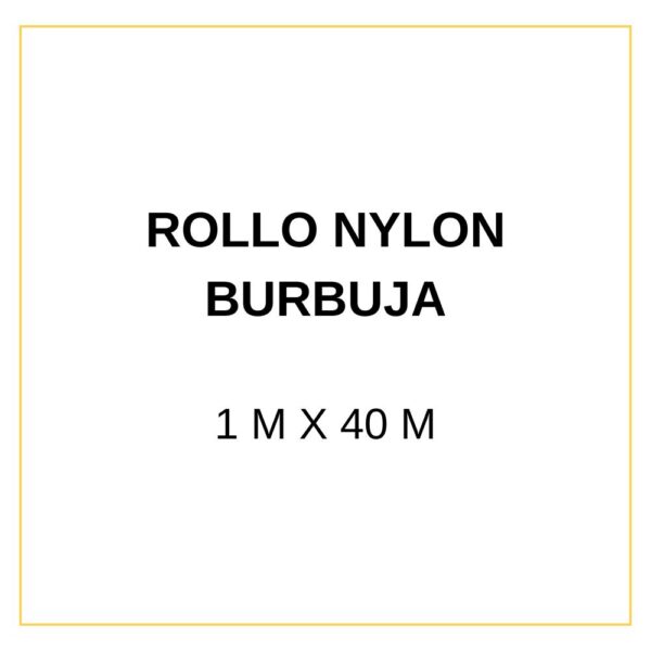 POLIETILENO CON BURBUJAS x 1 mt (rollo x 40mts) - Imagen 2