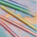 FIBRAS MOOVING GLITTER PASTEL x 6 - Imagen 2
