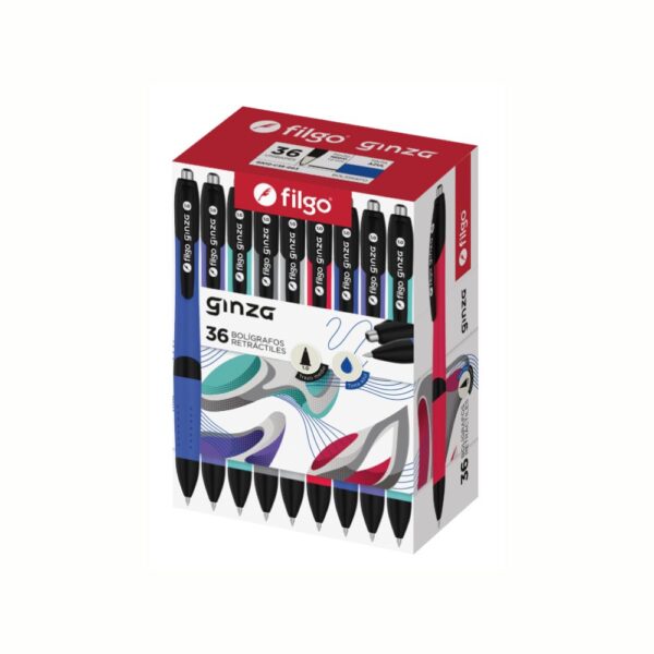 LAPICERA RETRACTIL FILGO GINZA AZUL - Imagen 2