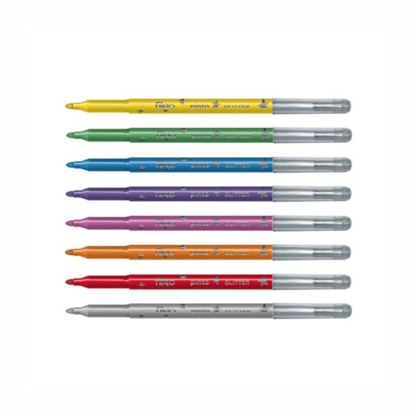 MARCADOR FILGO GLITTER CLASICO x 8 - Imagen 2