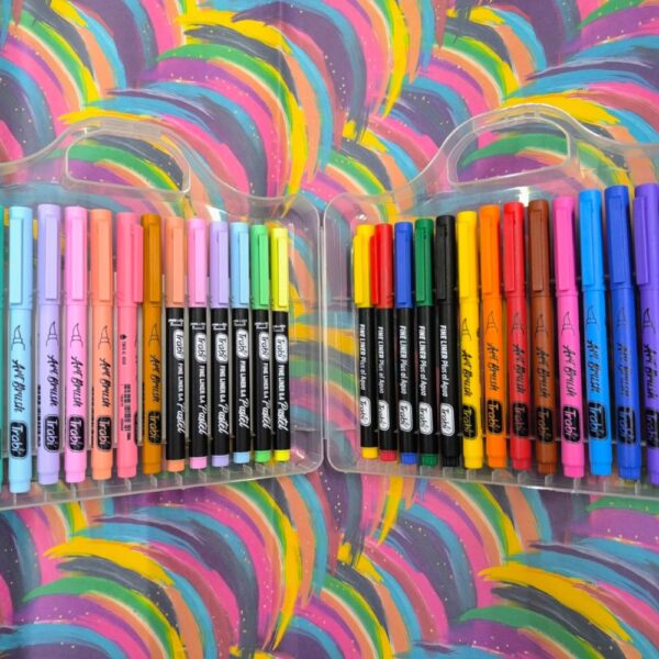 VALIJA TRABI ART BRUSH PUNTA PINCEL FINA x 30 - Imagen 2