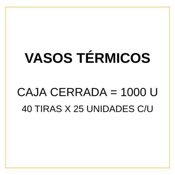 VASO TERMICO enpolex" 300 cc x 25 U" - Imagen 2