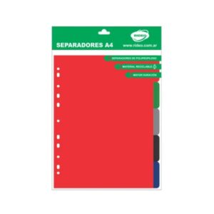 SEPARADOR A4 RIDEO PP CLASICO