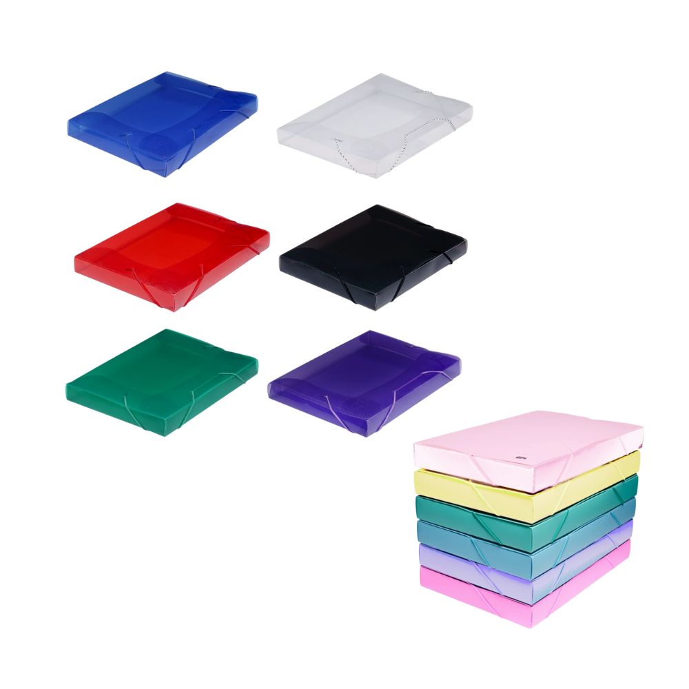 3073_0 CAJA C/ ELAST RIDEO PLASTICA 2 cm - Imagen 1