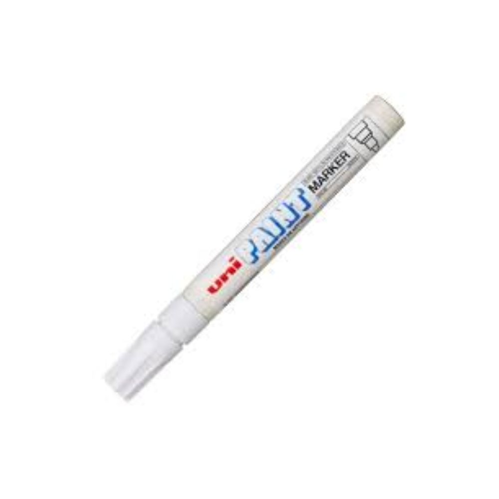 3147_0 MARCADOR UNIBALL PX-20 PINTURA 2.8mm BLANCO - Imagen 1