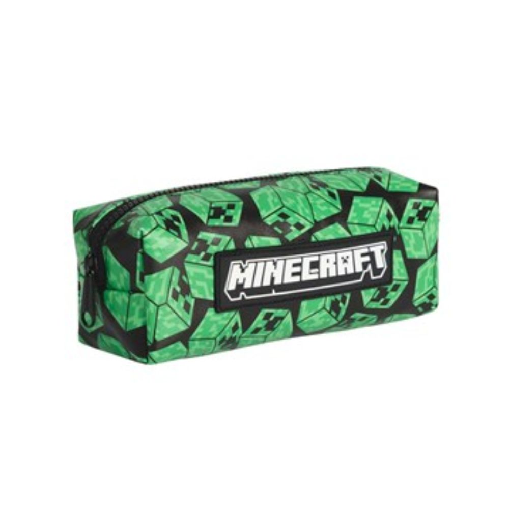 3180_0 CARTUCHERA MOOVING RECTANGULAR MINECRAFT - Imagen 1