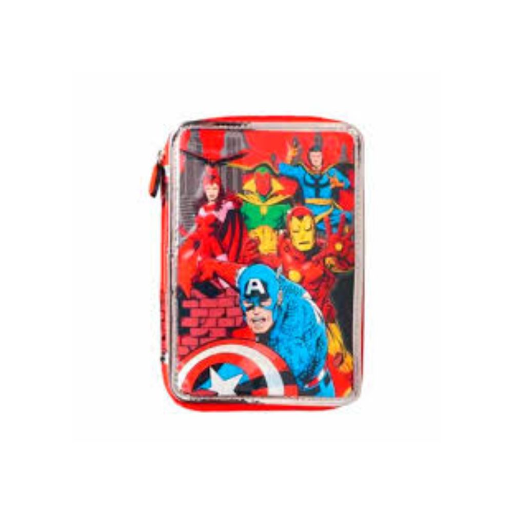 3239_0 CANOPLA 2 PISOS AVENGERS + SET ESCOLAR - Imagen 1