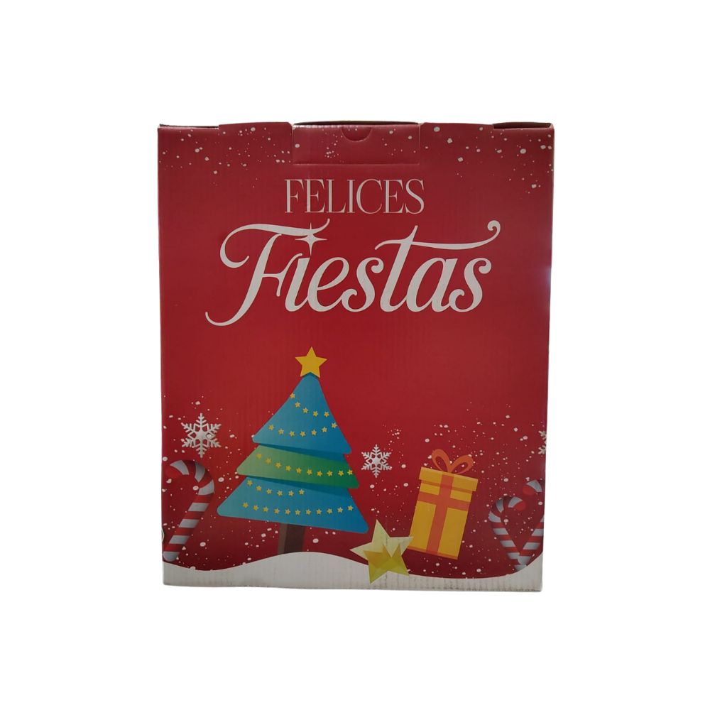 3305_0 CAJA NAVIDAD FULL COLOR FELICES FIESTAS"" - Imagen 1