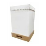 CAJA DESAYUNO BASE C/VISOR 33x33x40