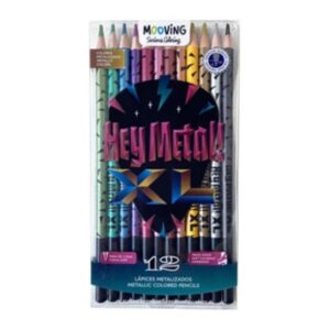 COLORES MOOVING HEY METAL x 12