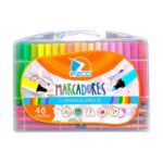 MARCADORES EZCO TRIANGULARES x 48