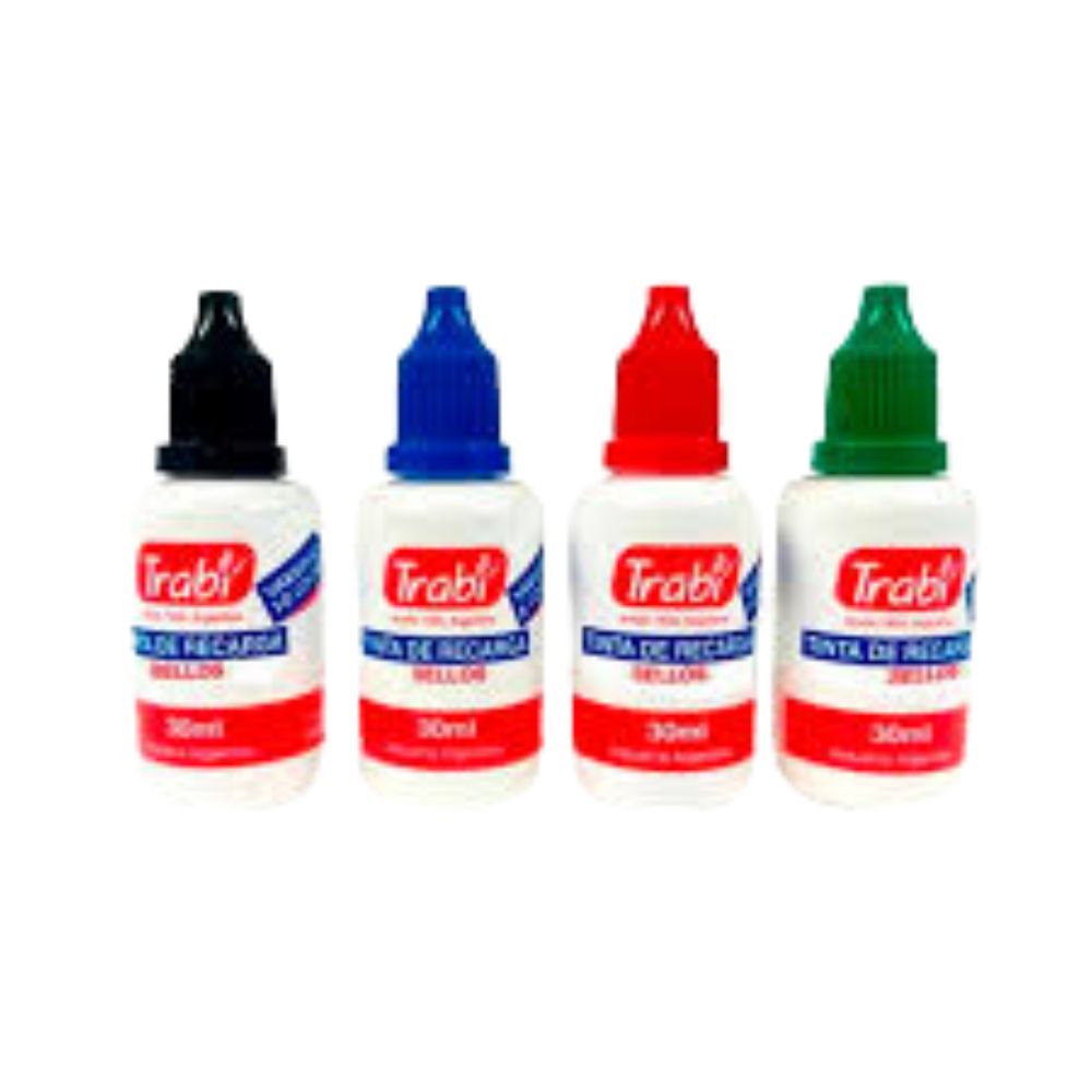 62_1 TINTA TRABI P/SELLO AZUL - Imagen 1