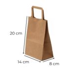 BOLSA ACUARIO KRAFT 14x20