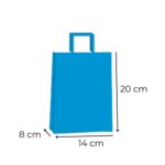 BOLSA ACUARIO 14x20 CELESTE