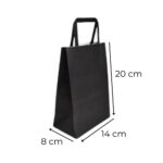 BOLSA ACUARIO 14x20 NEGRO