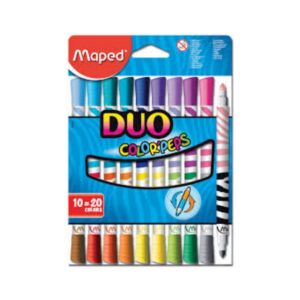FIBRAS MAPED COLORS DUO x 10 (20)