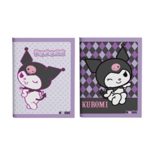 CUADERNO 16x21 MOOVING T/FLEXIBLE KUROMI 48 hjs