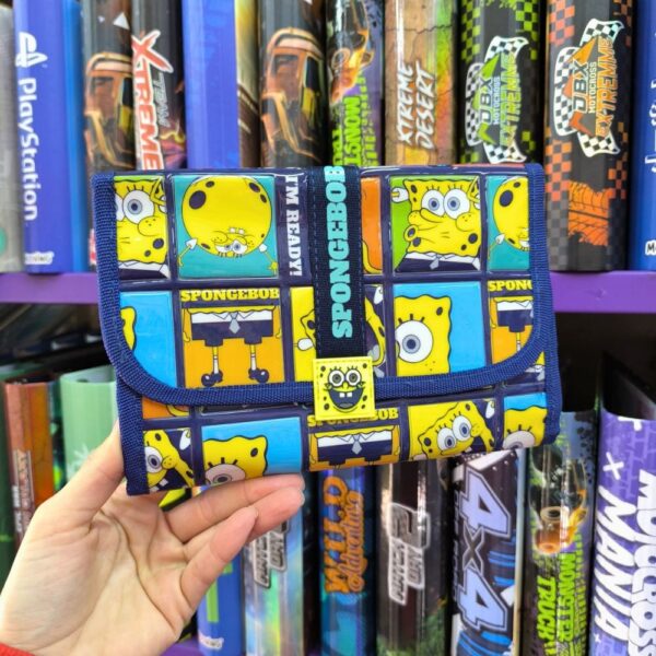 CARTUCHERA CRESKO DESPLEGABLE BOB ESPONJA - Imagen 2