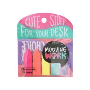 BANDERITA ADHESIVA MOOVING SEÑALADORAS NEON x 125