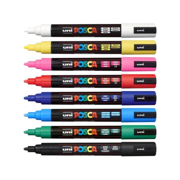 MARCADOR POSCA 3M 1.3 mm x 8 CLASICOS - Imagen 2